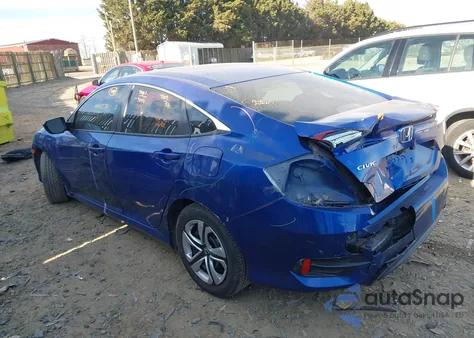 2017 Honda Civic Lx from USA, damaged, VIN 2HGFC2F54HH522882